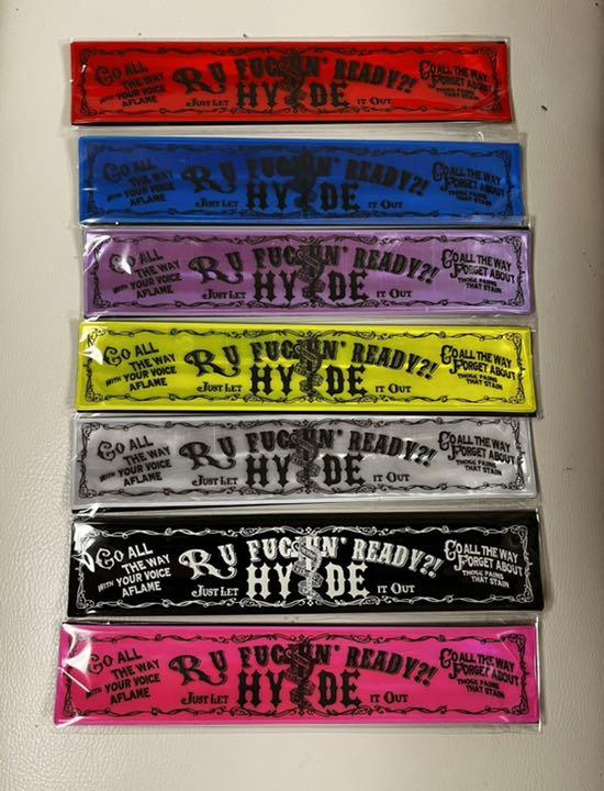 HYDE LIVE2022 日替りパッチンブレス 全色