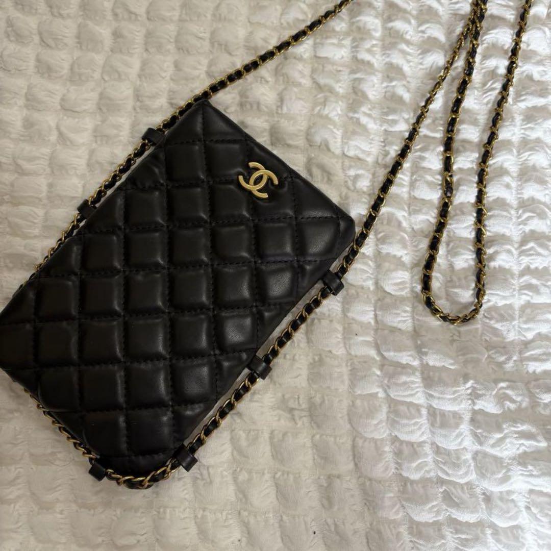 CHANEL ノベルティ チェーンポーチ 本日限定出品