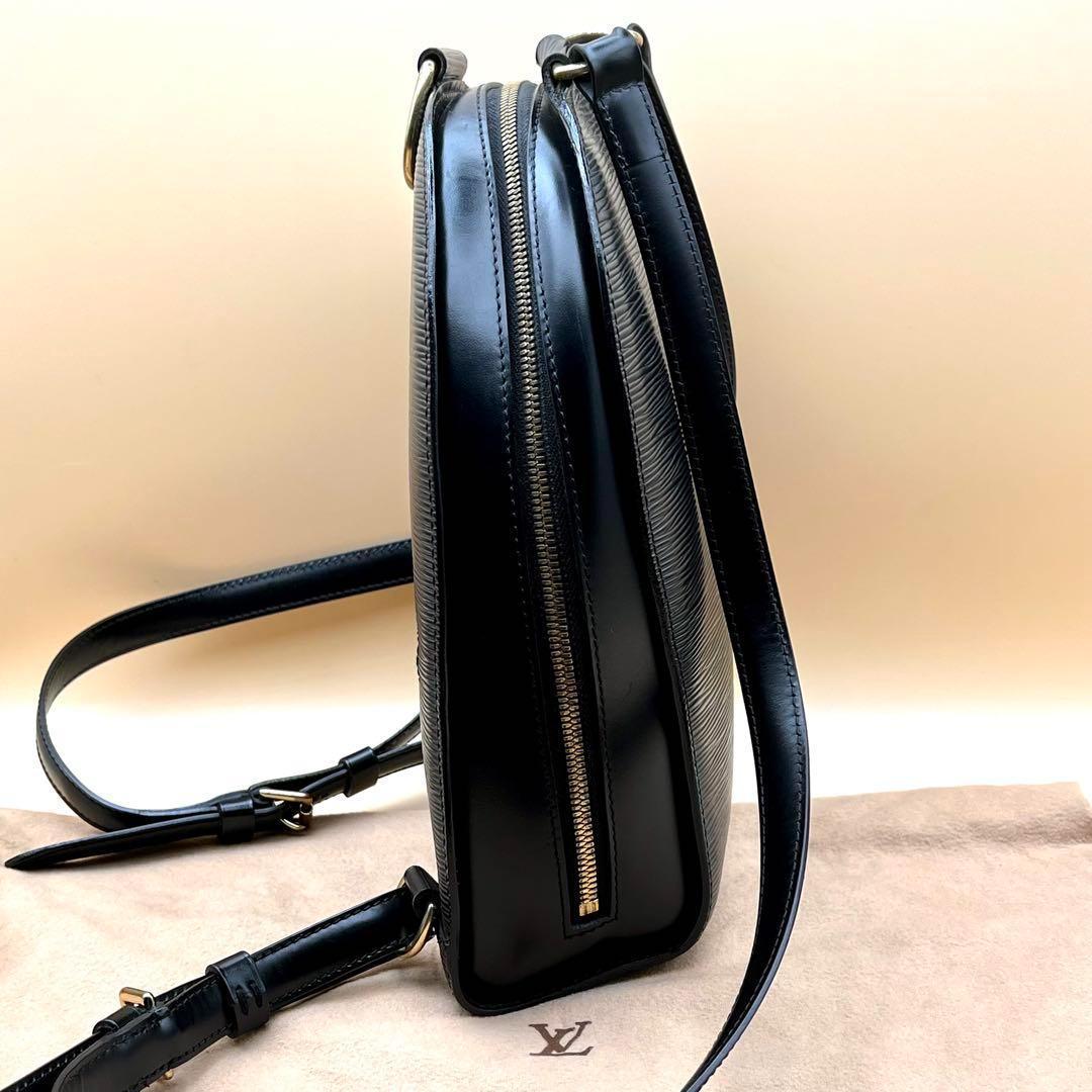 【極美品】Louis Vuitton エピマピオンレザー ブラックバックパック