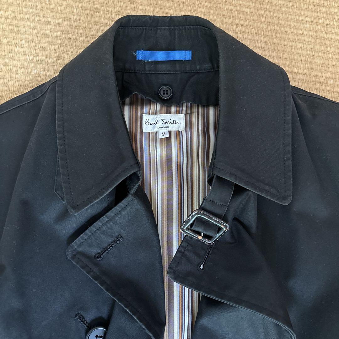 Paul Smith LONDON ポールスミス　ロンドン　トレンチコート黒　M
