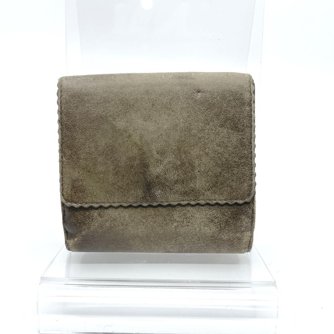 LOEWE ロエベ がま口 財布 二つ折り レディース アナグラム