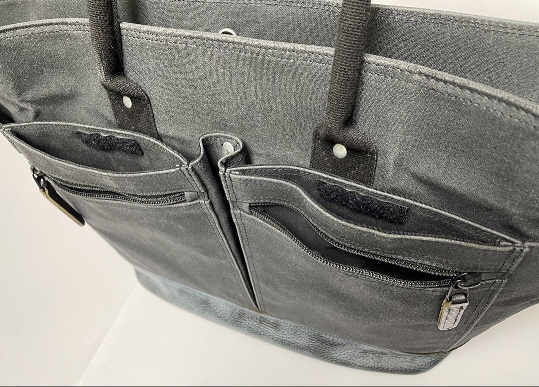 PORTER ポータートートバッグ　Lサイズ ブラックキャンバストートバッグ