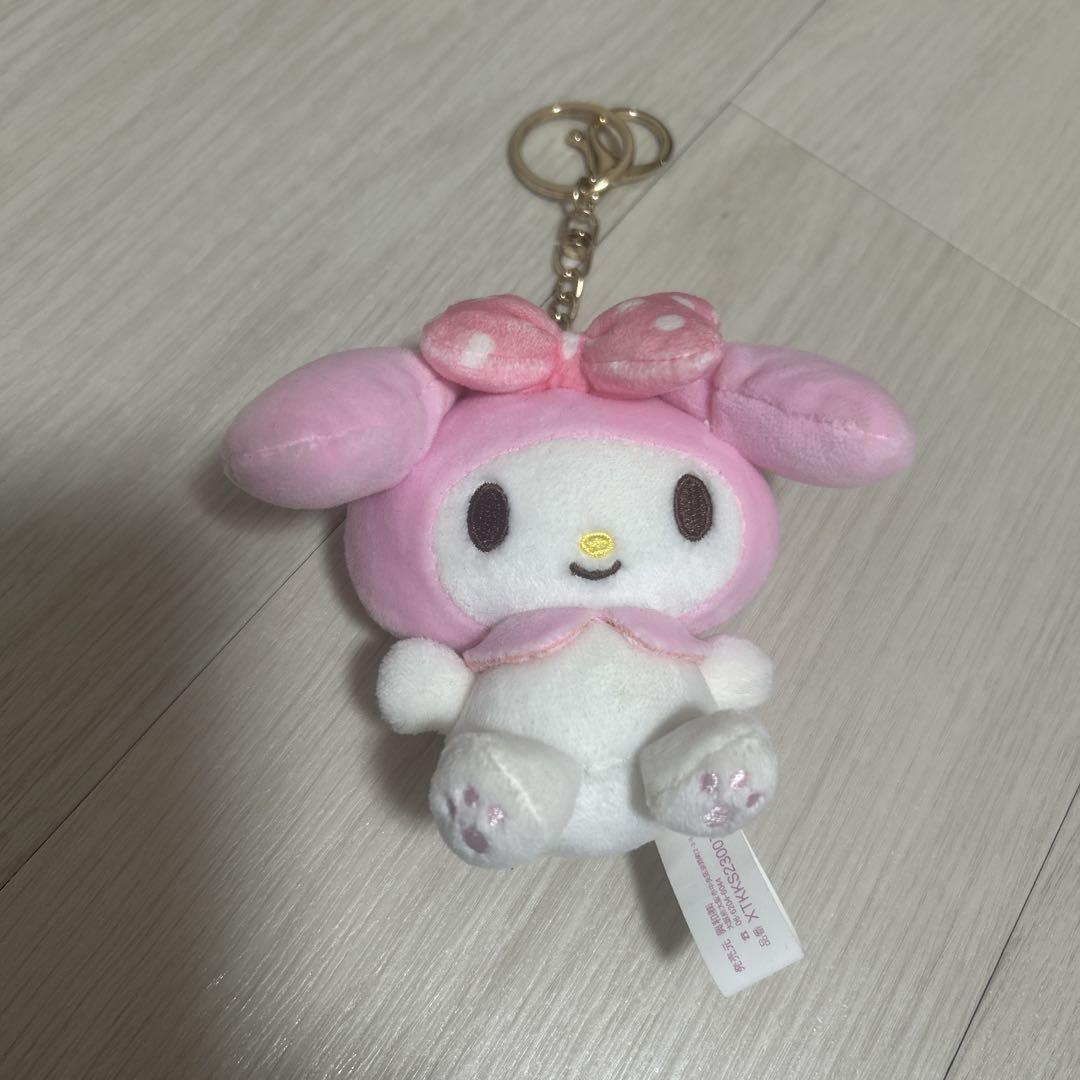 マイメロぬいぐるみキーホルダー - メルカリ