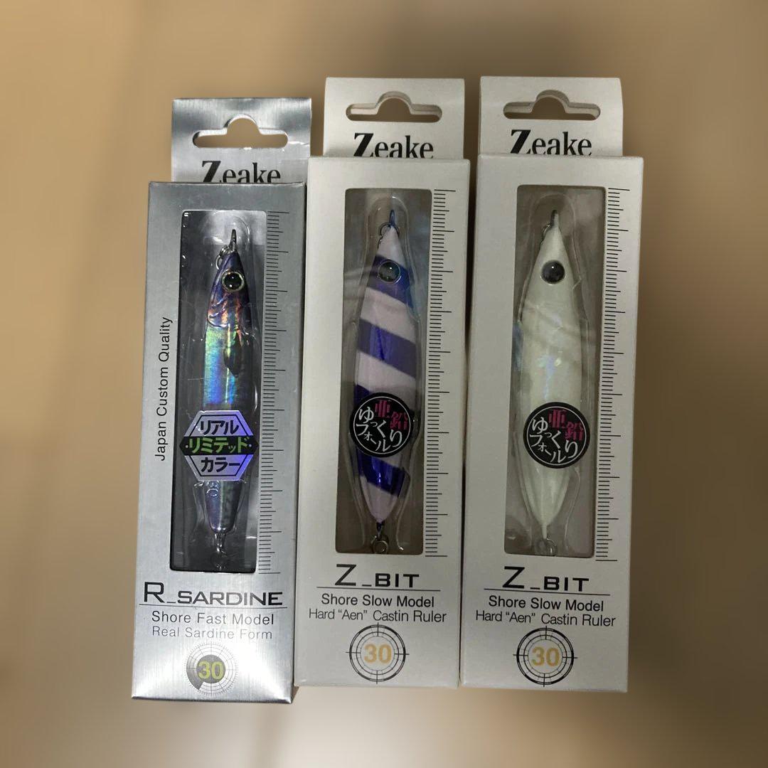 Zeake メタルジグ Z-BIT & R.SARDINE 16個セット　30g