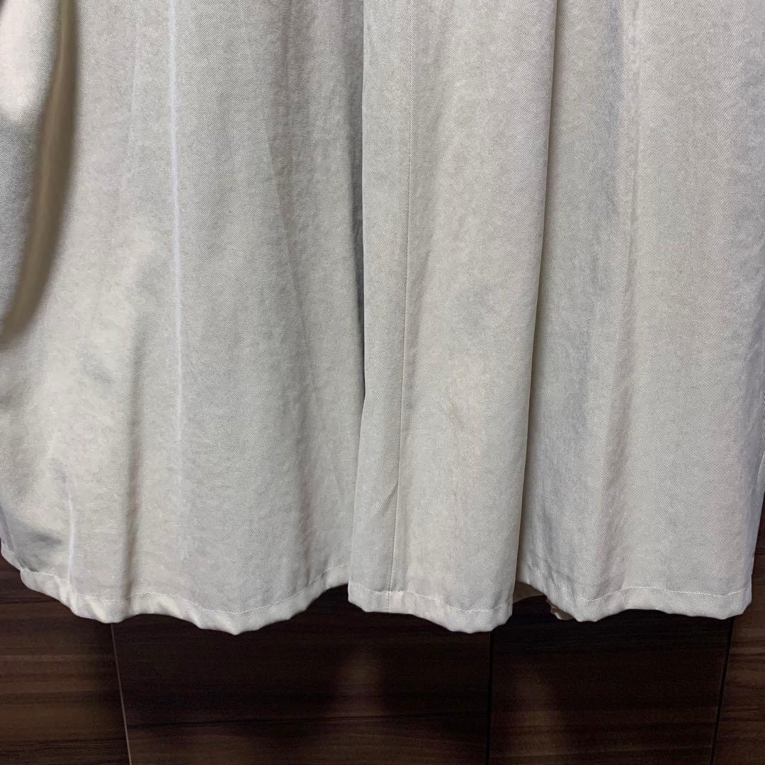 未着用 レア】Max Mara ロング 薄手 トレンチ コート 38 ベージュ 大