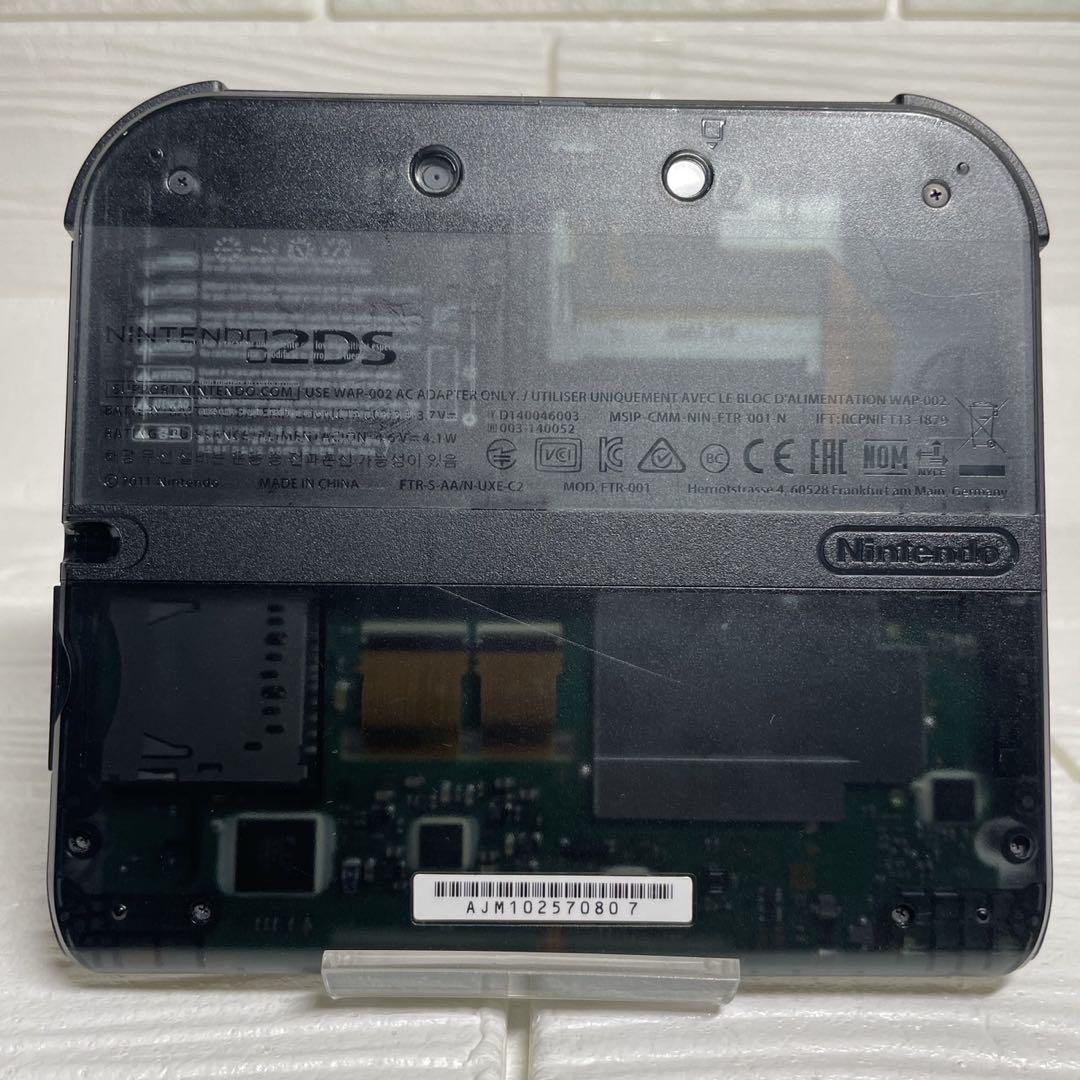 【美品】ニンテンドー 2DS 本体 クリアブラック 未使用】 極美品 ニンテンドー 2DS クリアブラック｜Yahoo