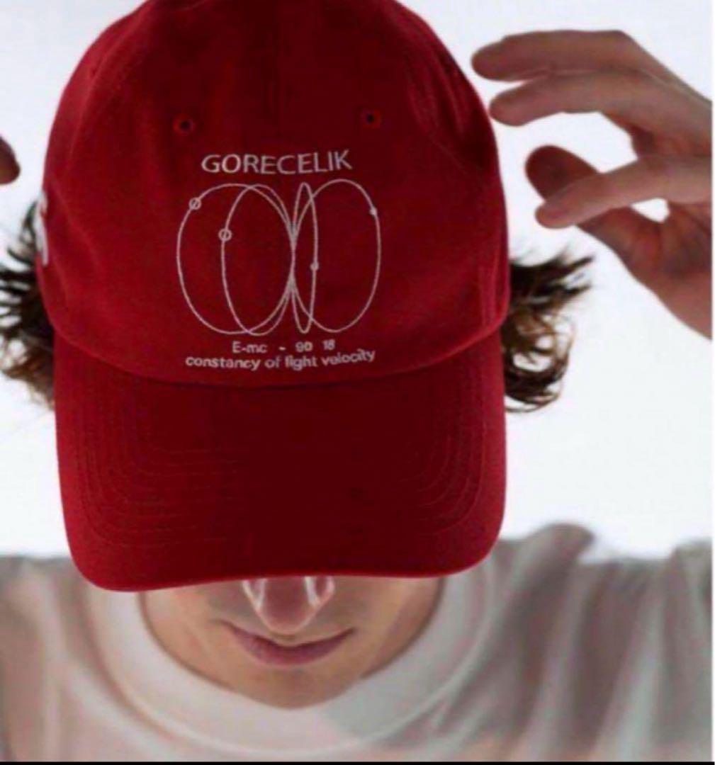 GADID ANONIEM RUUD/ RED キャップ