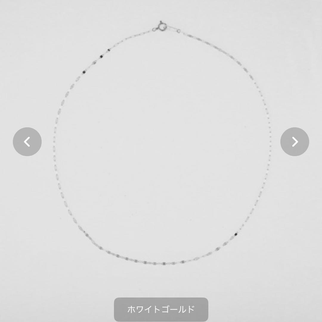 Jewel closet by L&Co. ネックレス K10フラワーエクレアチェーン