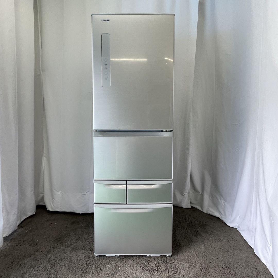 903♡冷凍冷蔵庫 東芝 ベジータ 410ℓ 大容量 自動製氷 設置無料 安い 903 東芝 冷凍冷蔵庫 ベジータ 大容量 410ℓ 設置無料 安い