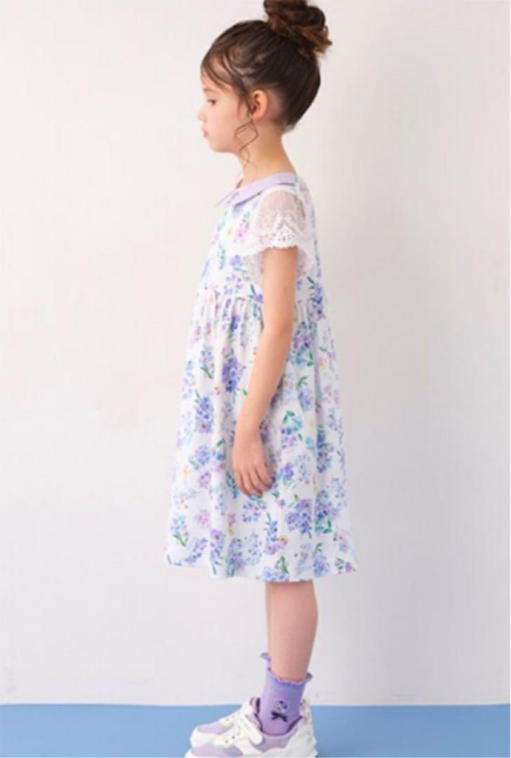 アナスイANNA SUI mini ユニコーン花柄カットワンピース