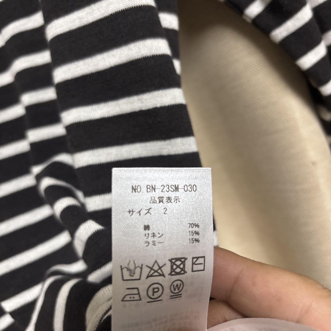 未使用　batoner 長袖カットソー　サマーニット