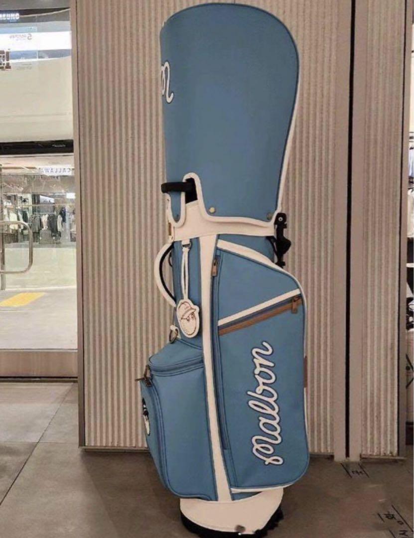 マルボンゴルフ キャディバッグ malbon golf クラシック バック 画像4