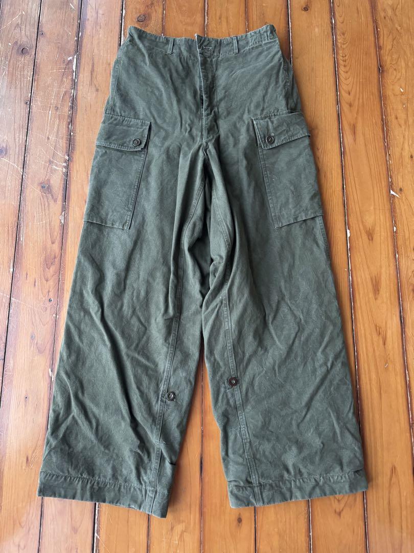オランダ軍　ダブルフェイス　カーゴパンツ