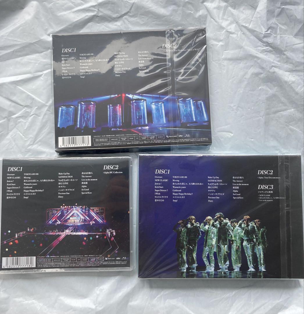 なにわ男子LIVE TOUR2024『+Alpha』Blu-ray全3形態セット なにわ男子LIVE TOUR 2024 ´+Alpha´ 3セットblu-ray