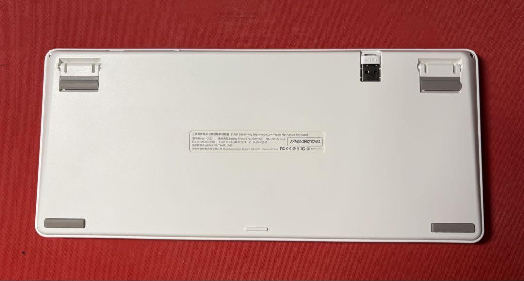 Lofree Flow Lite 84 ホワイト