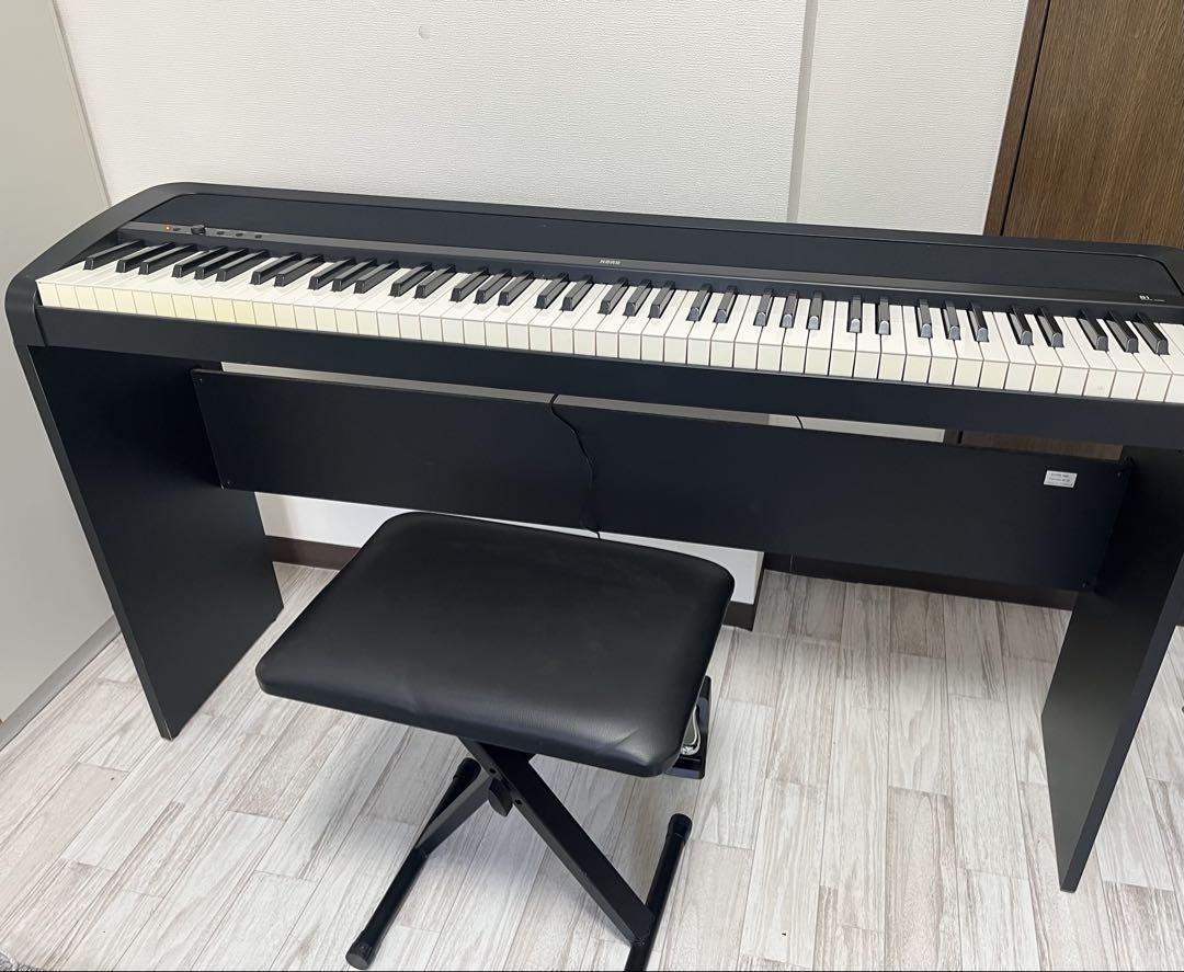 KORG B1 電子ピアノ スタンド/椅子セット 17年製