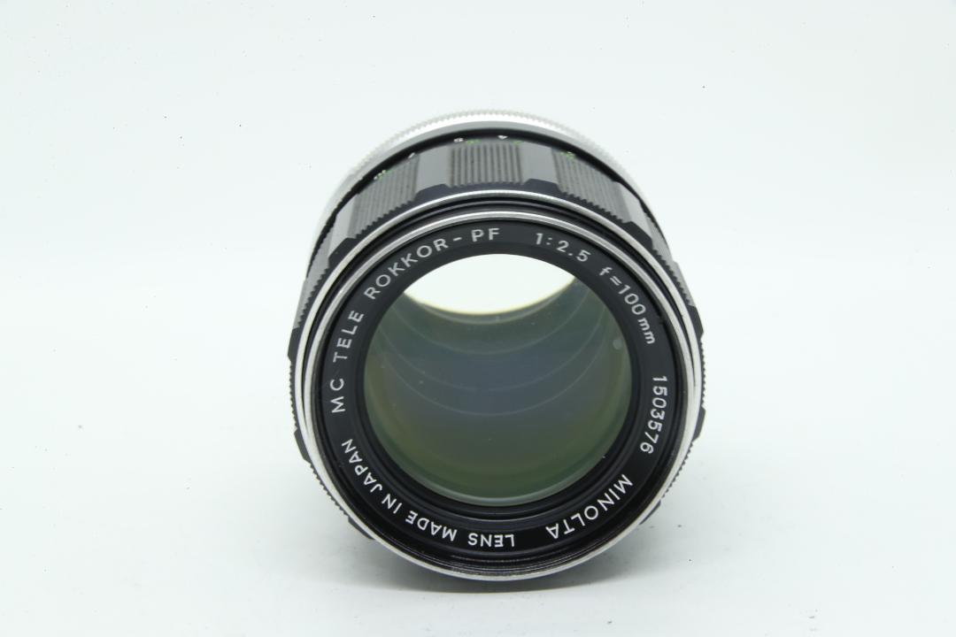 【Q2216】 MINOLTA ROKKOR-PF 100 2.5