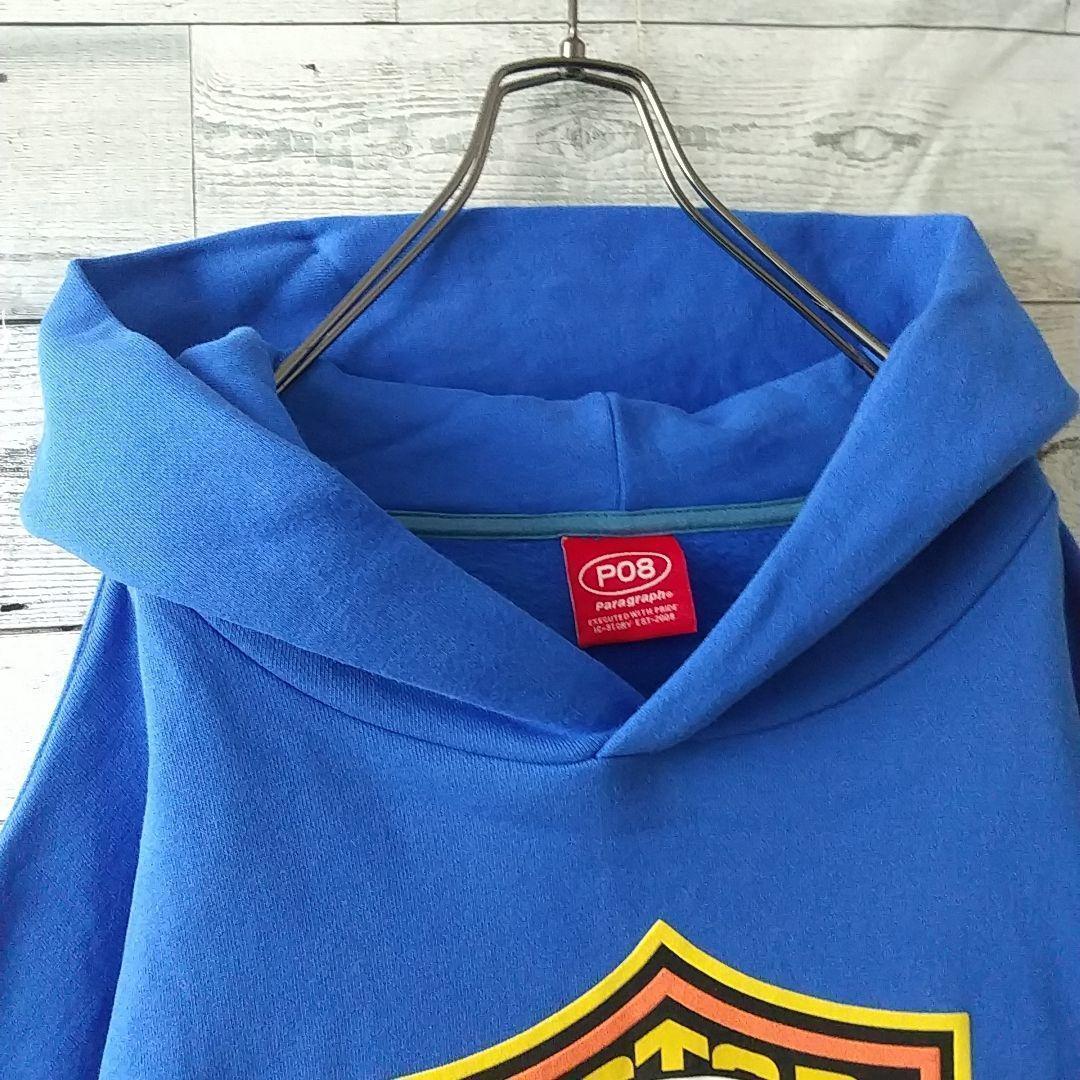 希少デザイン☆パラグラフ ハーレー ファイヤーパターン パーカー XL相当 希少デザイン☆パラグラフ ハーレー ファイヤーパターン パーカー XL相当