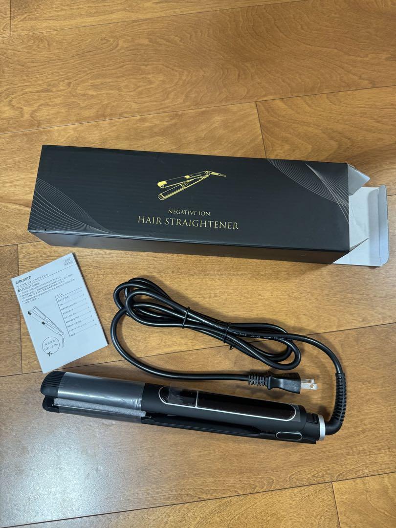 新品未使用 BAYATA ストレートヘアアイロンマイナスイオン