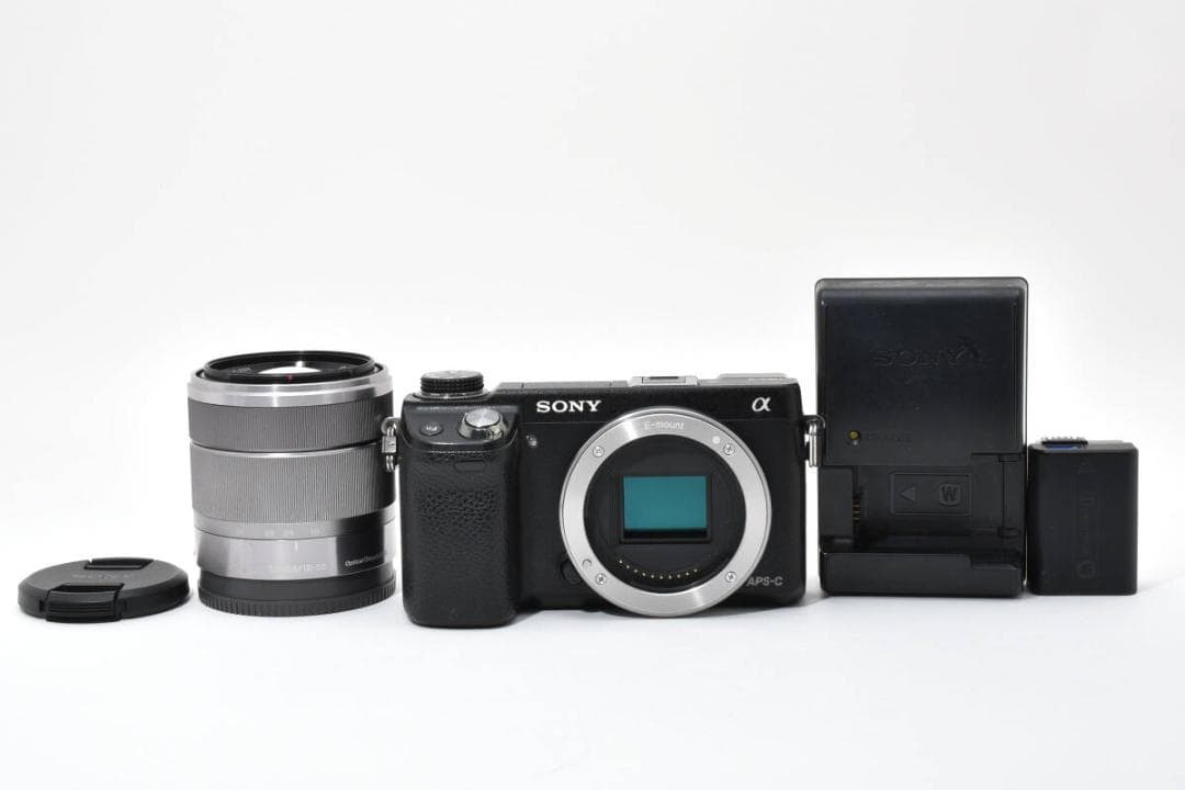 SONY NEX-6 ブラック レンズセット E 18-55mm 1924