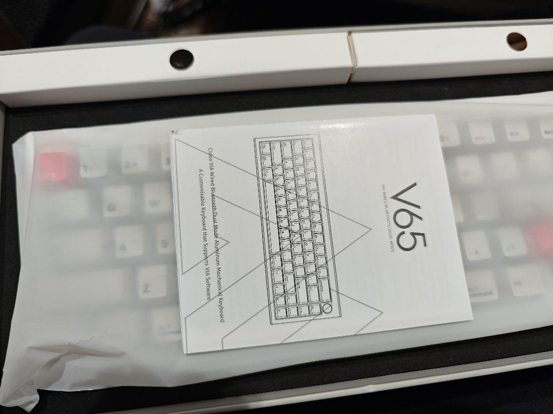 美品 EPOMAKER CIDOO V65 V2 moon white