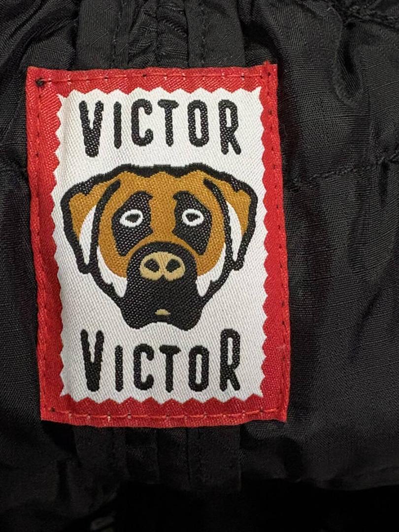 ヒューマンメイド ラバーワッペン VICTOR ダウン フェザー ナイロンパンツ
