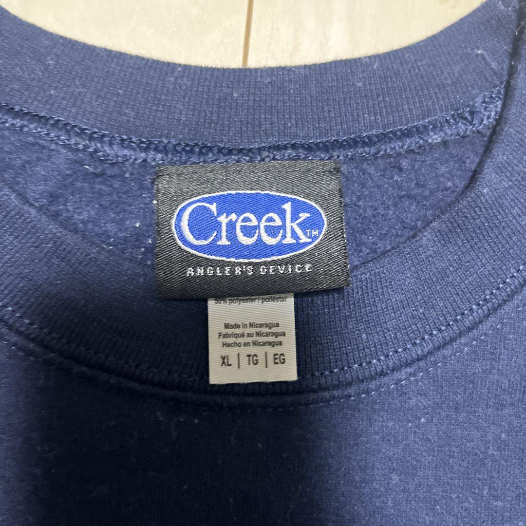 Creek スウェットXL ネイビー