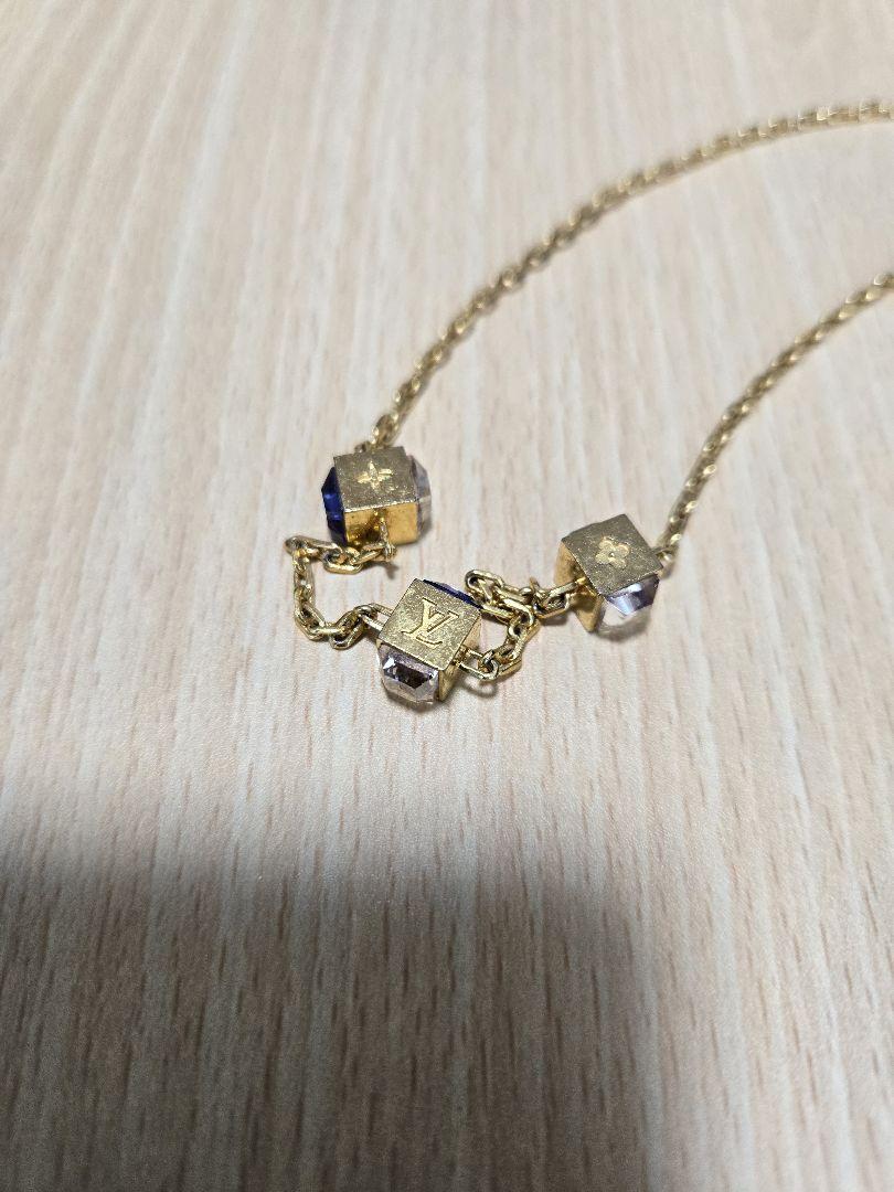Louis Vuitton コリエ ギャンブル ネックレス キューブ - メルカリ
