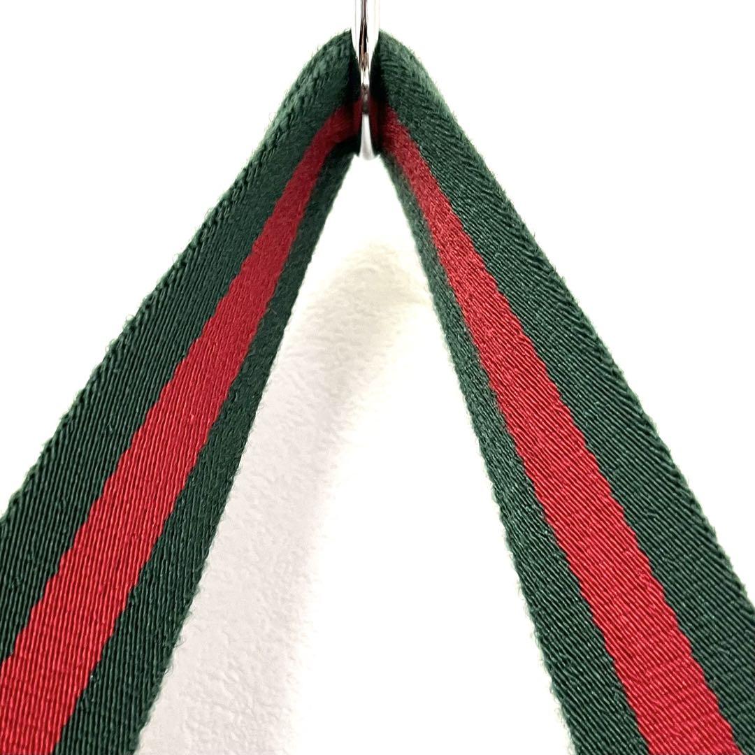 【美品】GUCCI グッチ トートバッグGG柄シェリーライン キャンバス レザー