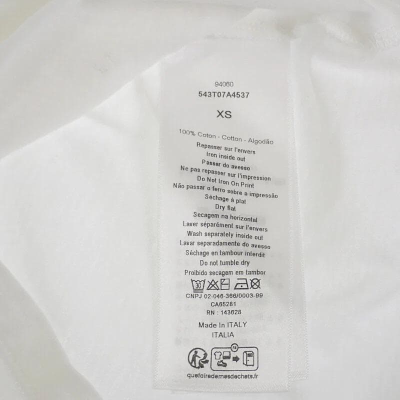 【Dior】Dioriviera XS 半袖Tシャツ コットンジャージー 【Dior】Dioriviera XS 半袖Tシャツ コットンジャージー