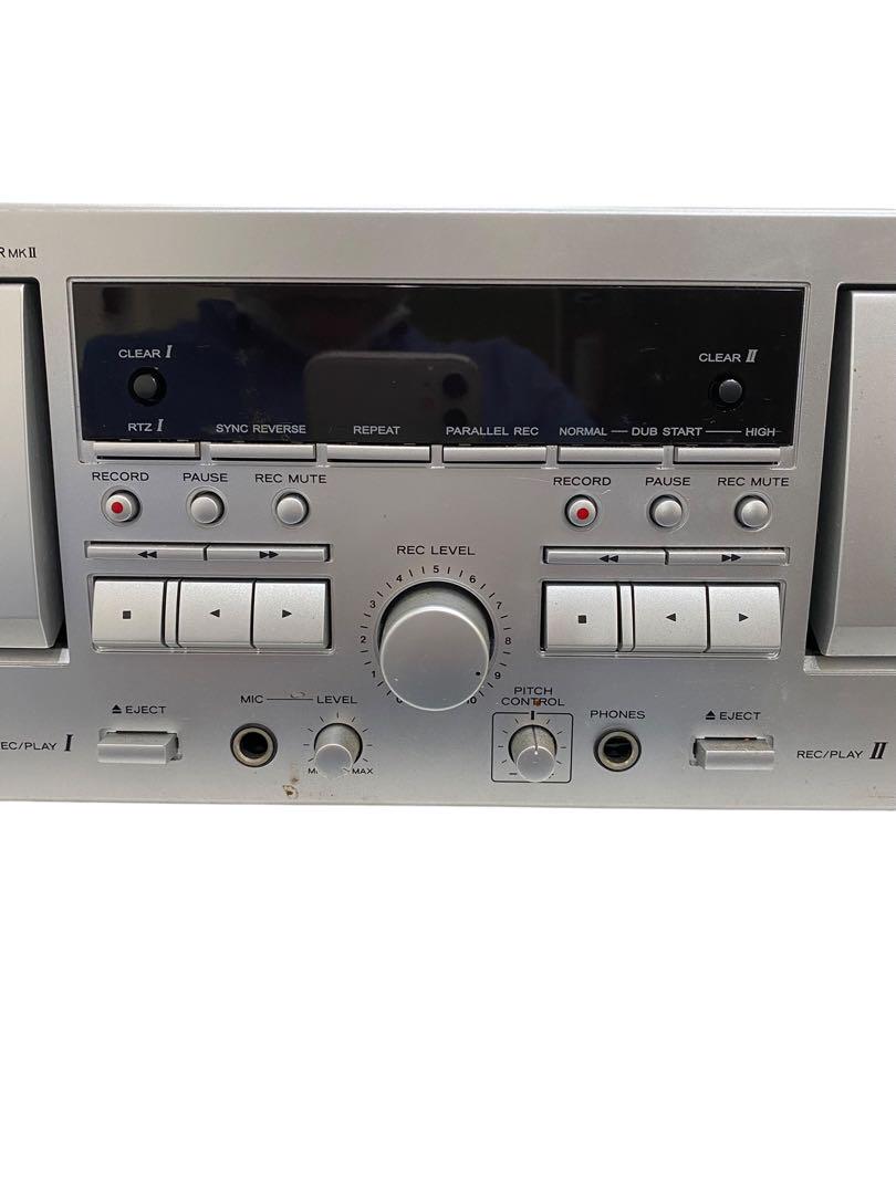 動作未確認】TEAC W-890RMKII ダブルオートリバースカセット
