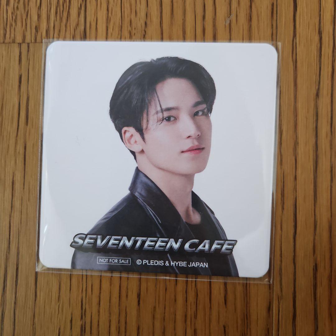seventeenカフェ　ミンギュ　特典　コースター SEVENTEEN CAFE ミンギュコースター