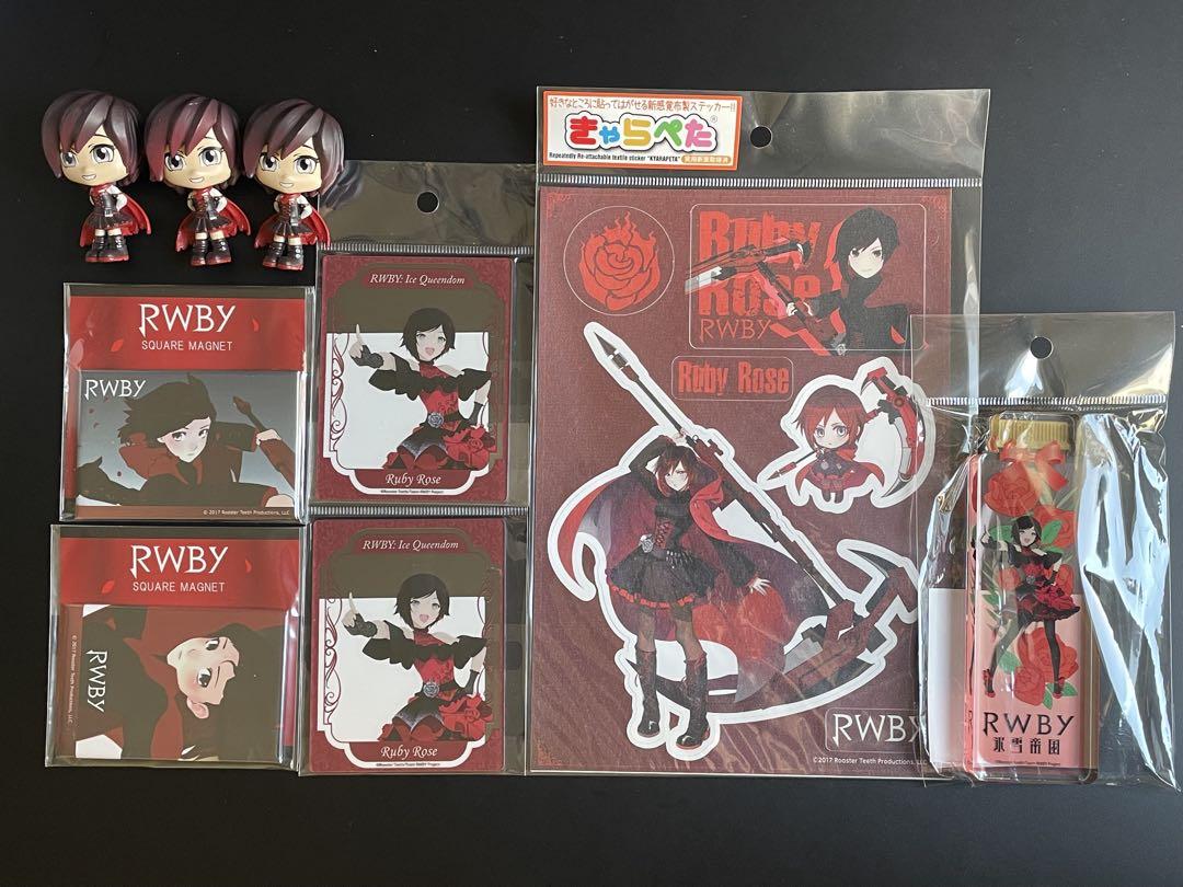 福袋安いいね半額ストア マグネット 在庫ラスト】RWBY ルビーローズ セット グッズ その他