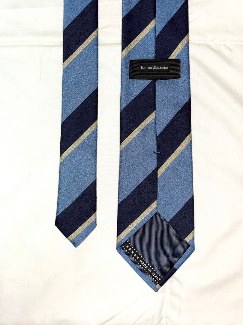 エルメネジルド・ゼニア ストライプネクタイ エルメネジルド・ゼニア ストライプネクタイ