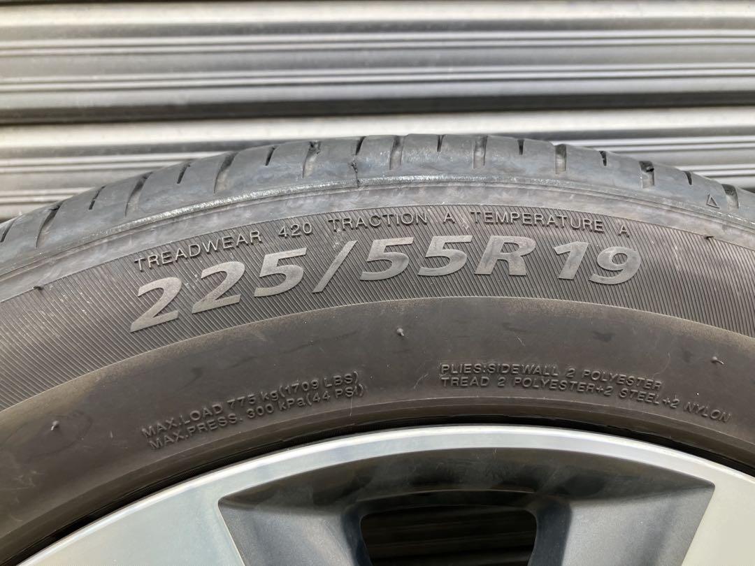 マツダ純正オールシーズンタイヤ 225/55R19 4本セット