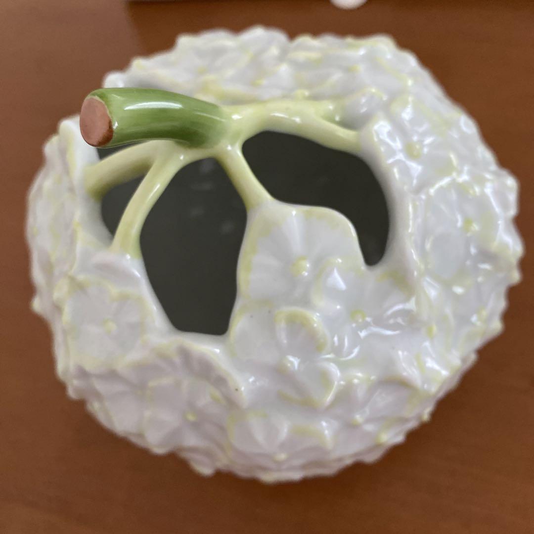 ロイヤルコペンハーゲン　紫陽花　フラワーベース
