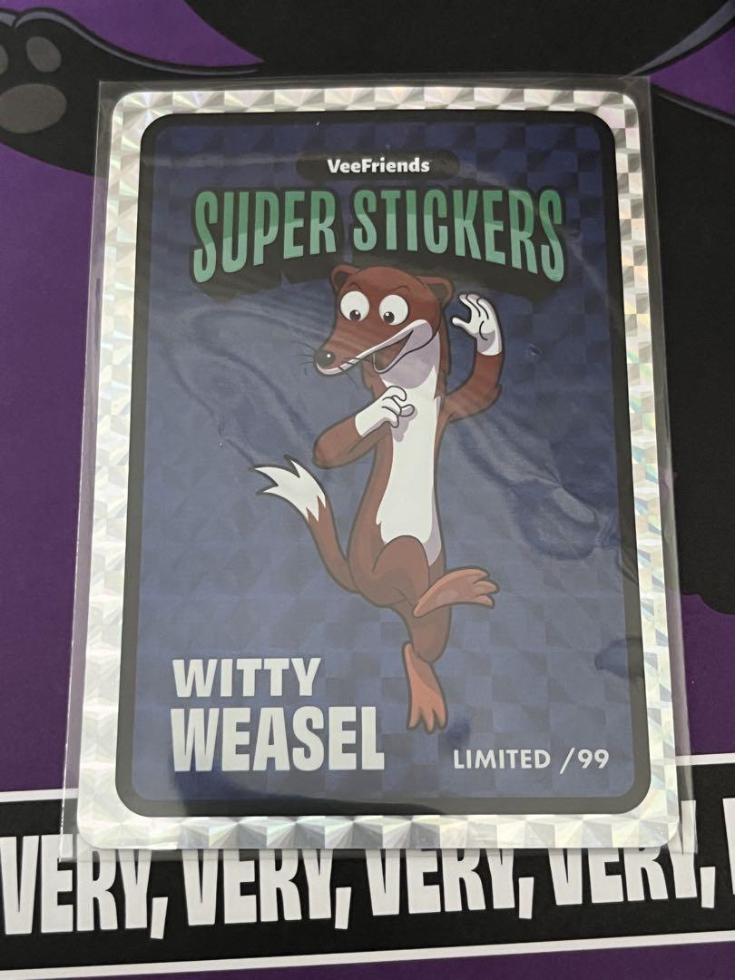 PSAマガジンsuper stickers 【witty weasel】/99