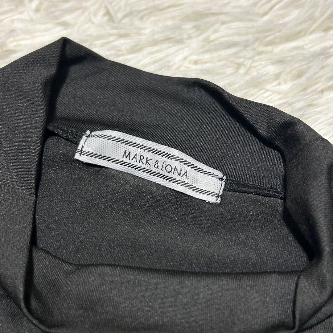美品 マークアンドロナ MARK & LONA モックネック 長袖 XL