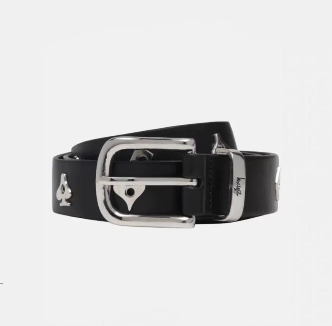 STUSSY  SUIT DRESS BELT ブラック ベルト
