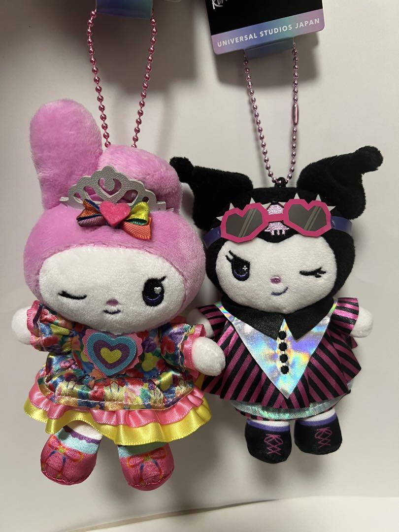 USJ 限定　マイメロ　クロミ　マスコットキーチェーン セット