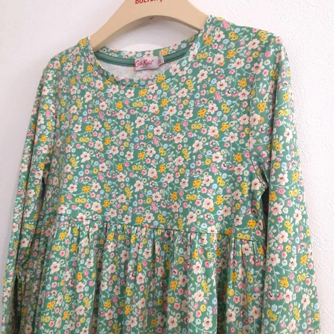新品未使用品キャス・キッドソンキッズ 花柄ワンピース 9-10y