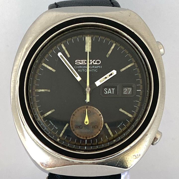 セール得価 SEIKO 自動巻き メンズ 腕時計 mOKkE-m81115618285 6139-8002 クロノグラフ 爆買い人気SALE