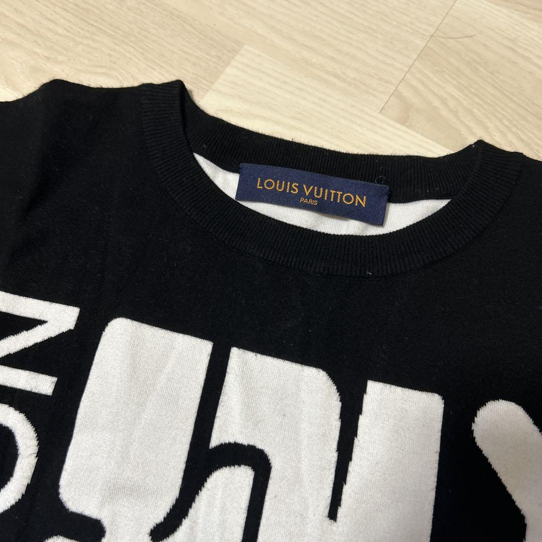 LOUIS VUITTON ブラック Tシャツ サイズX - メルカリ