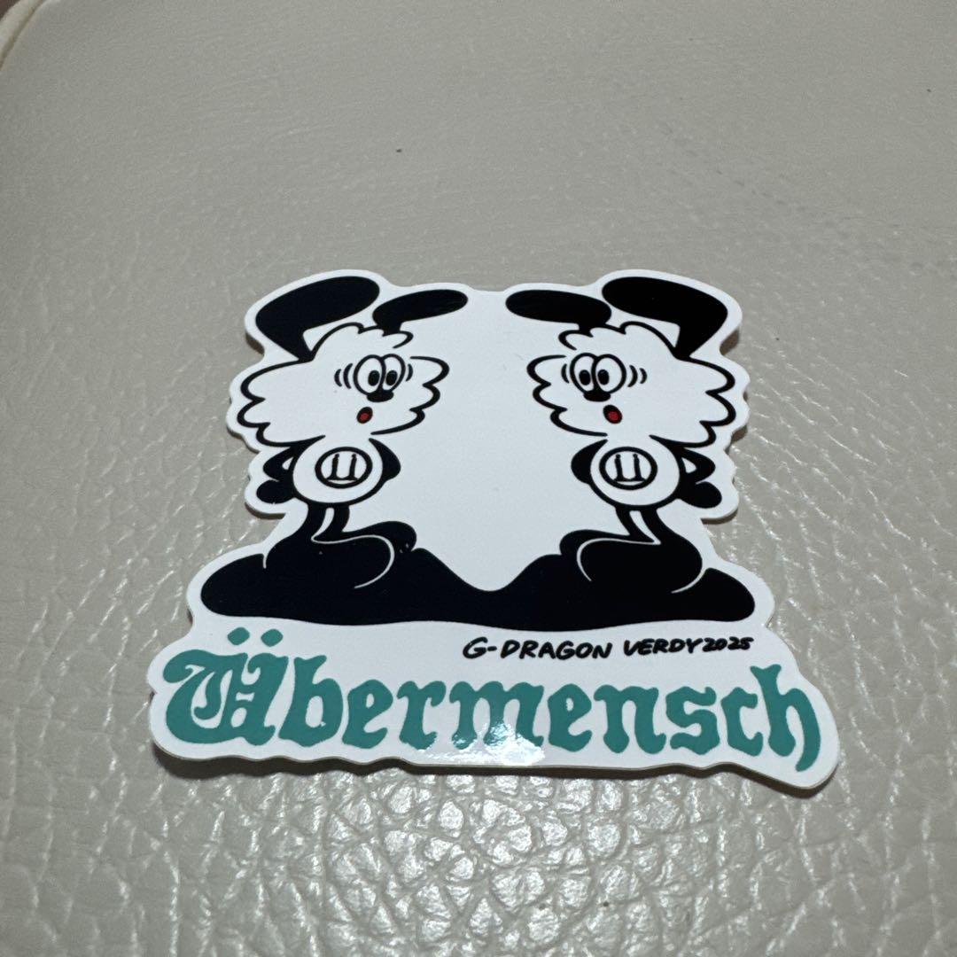 【楽ギフ_包装】 x VERDY G-DRAGON メルカリ - ステッカー Ubermensch アイドル
