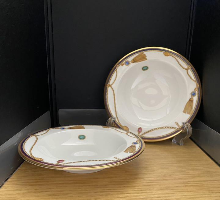 skmt様用✨激レアNoritake ボウル プレート各二枚 y9AaR-m81120780456 タッセル 代引不可