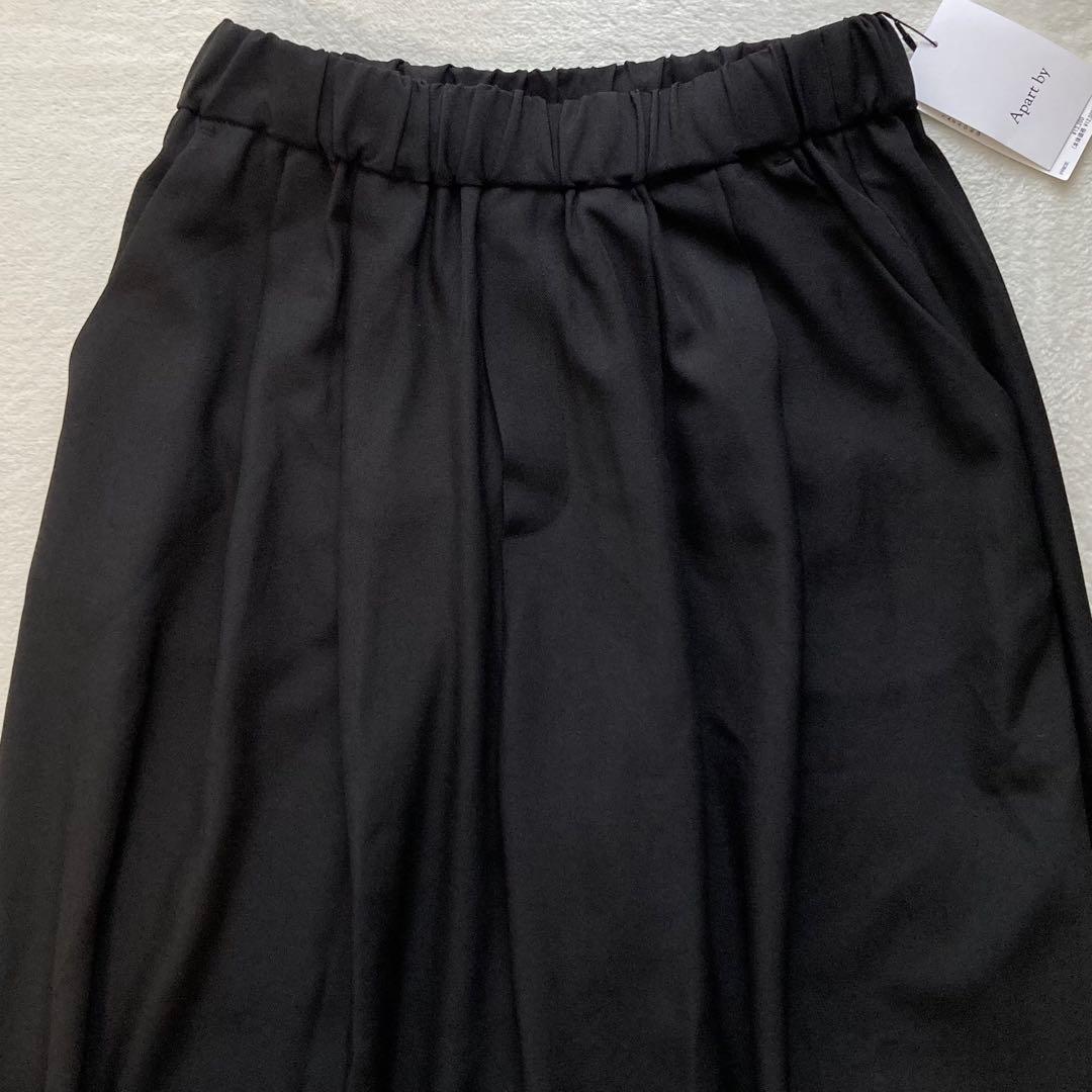 【未使用タグ付き】Apart by スラックスコクーンボリュームパンツ