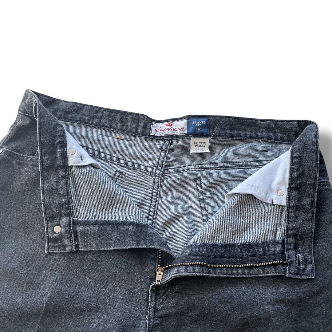 90s Levi's 540 リーバイス ブラックデニムパンツ メキシコ製