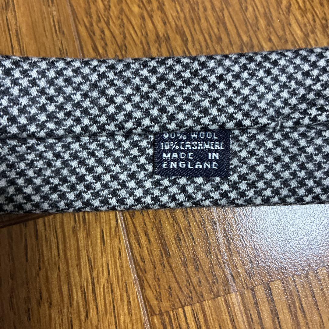 【美品】ドレイクス　ネクタイ　ハウンドトゥース