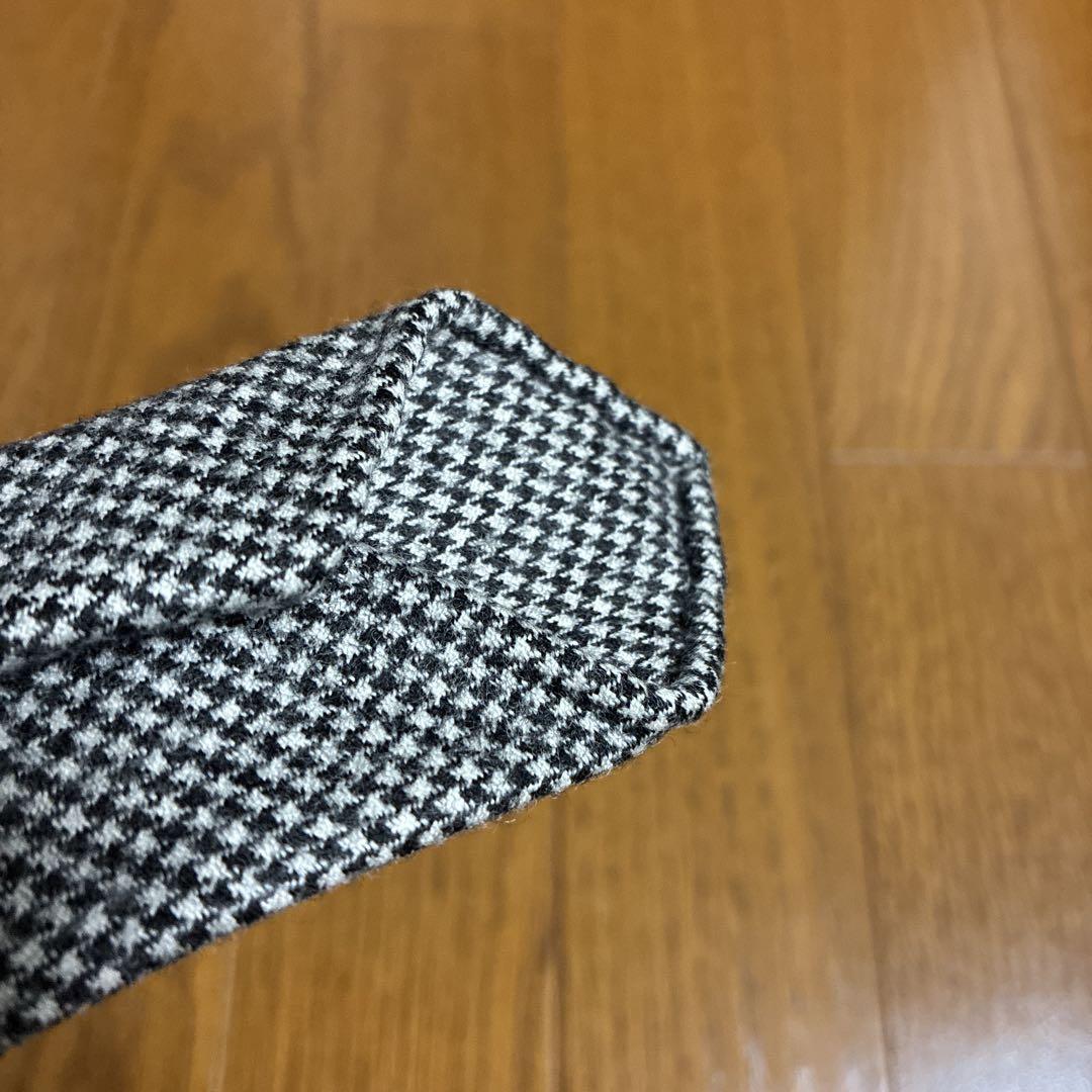 【美品】ドレイクス　ネクタイ　ハウンドトゥース