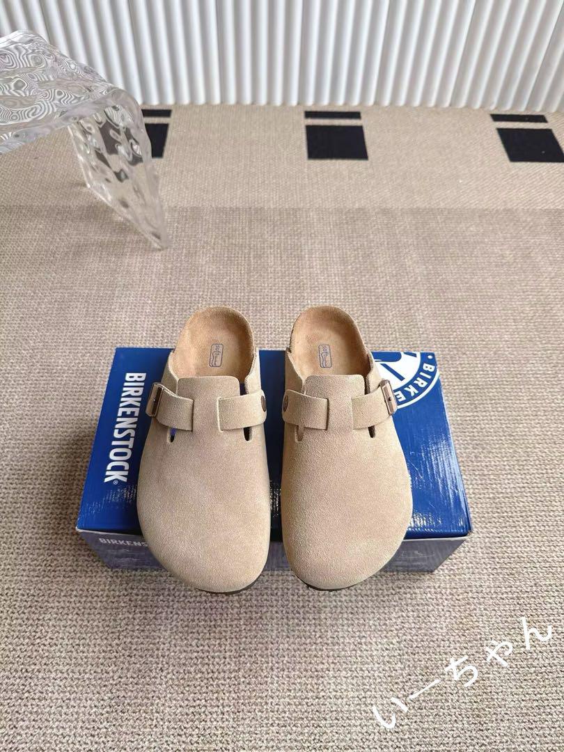 BOSTON BIRKENSTOCK ビルケンシュトック サンダル トープ